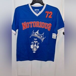 The Notorious BIG “BIGGIE”MESH JERSEY TEE
